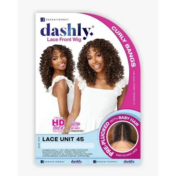 Sensationnel Synthetic Hair Dashly Lace Front Wig - LACE UNIT 45
