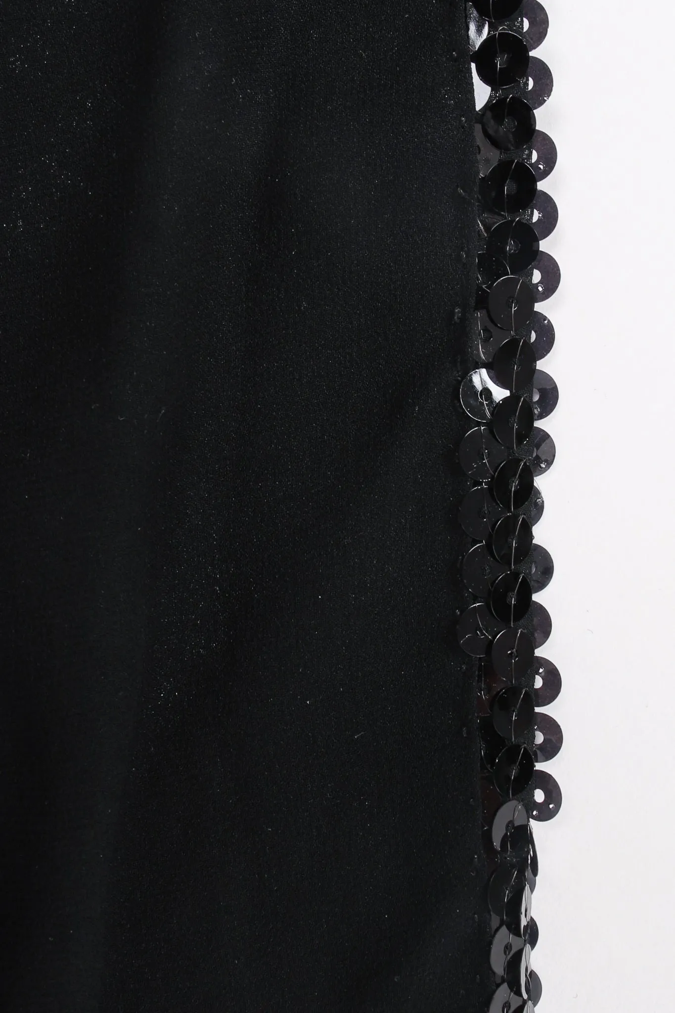 Sequin Black Tie Sheath Gown & Bolero Set