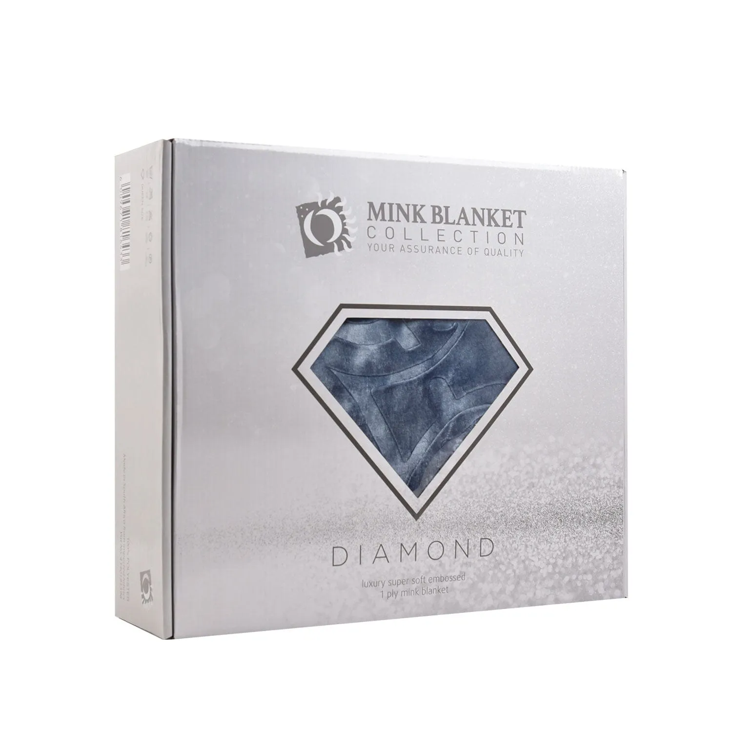 Sesli Mink Diamond 1 Ply Blanket Queen