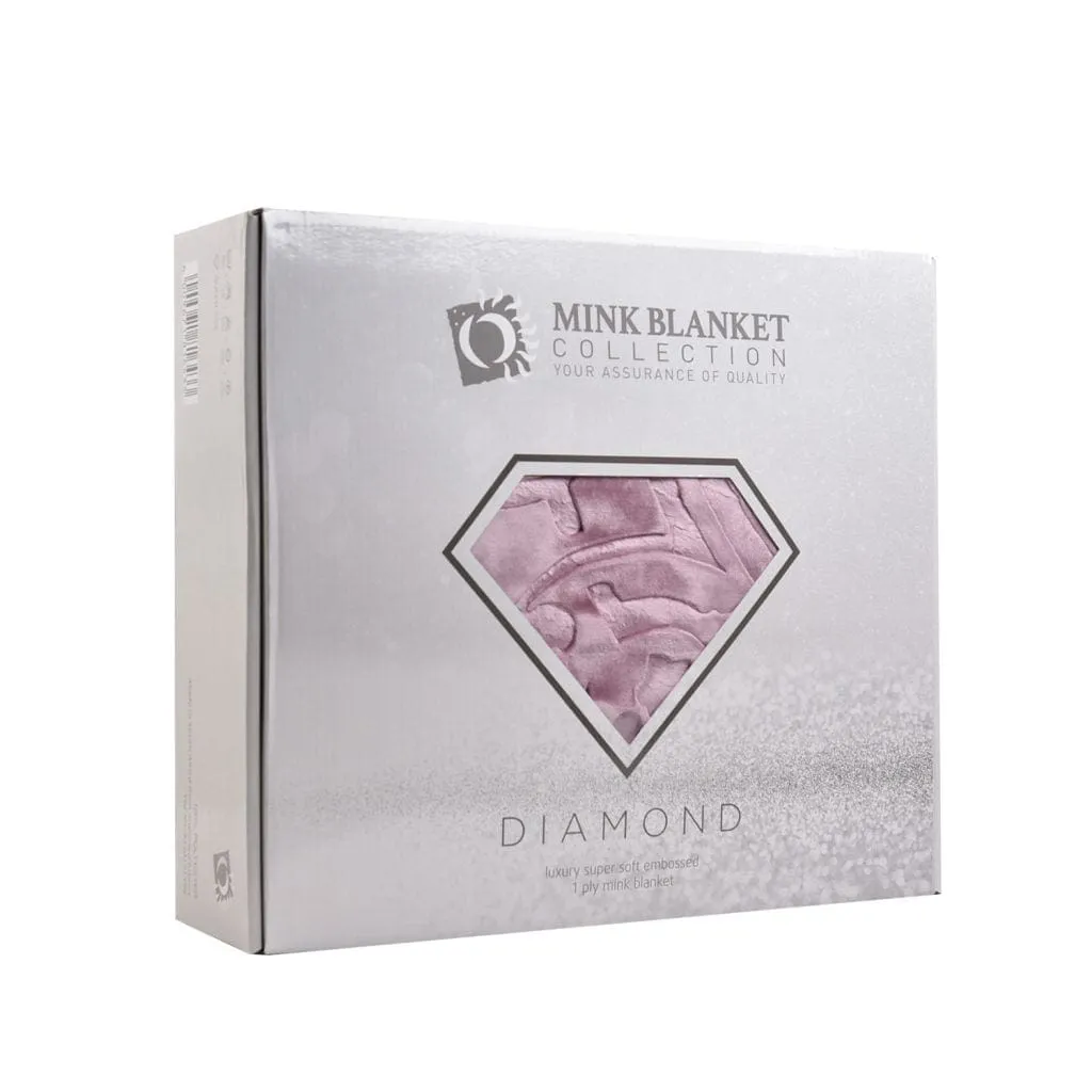 Sesli Mink Diamond 1 Ply Blanket Queen