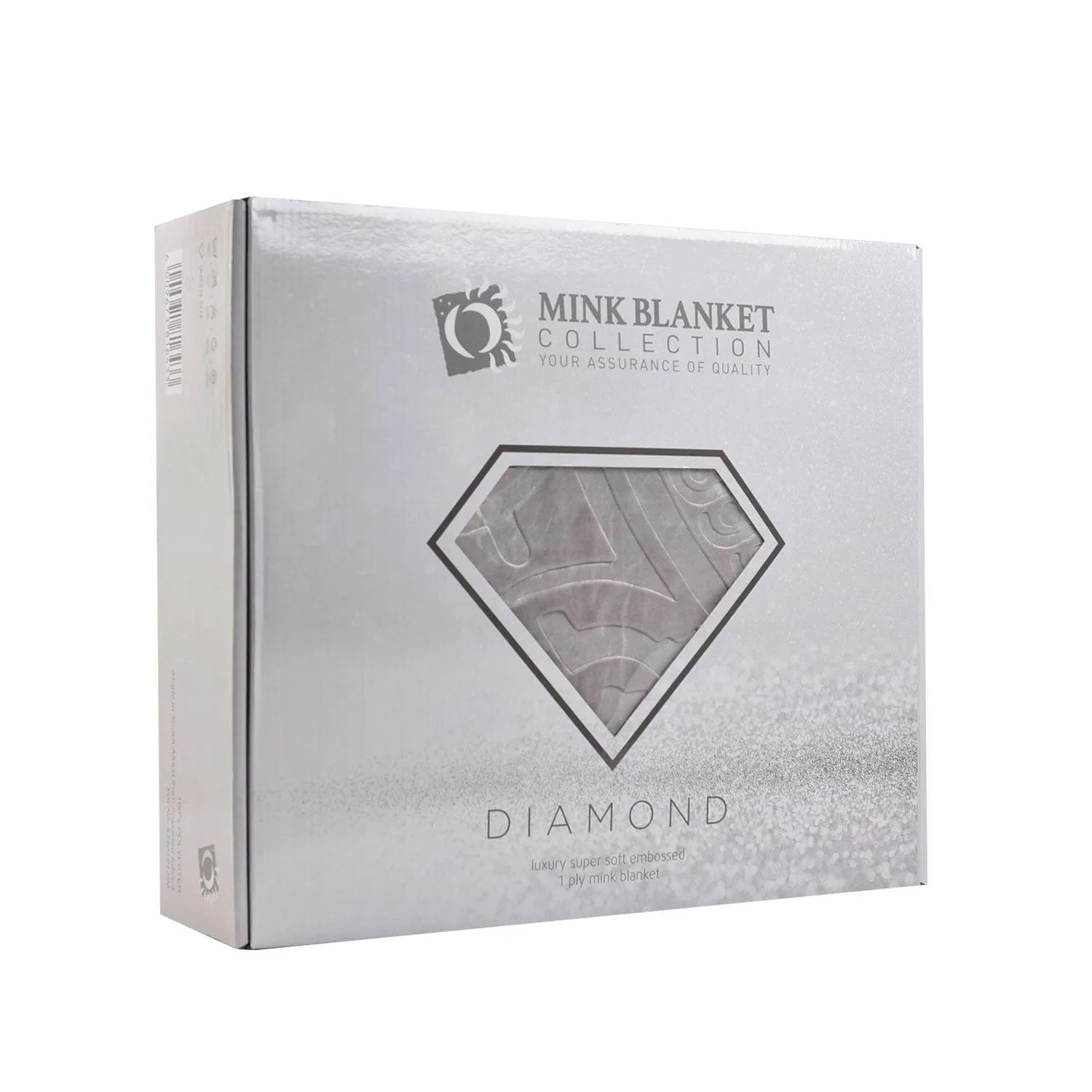 Sesli Mink Diamond 1 Ply Blanket Queen