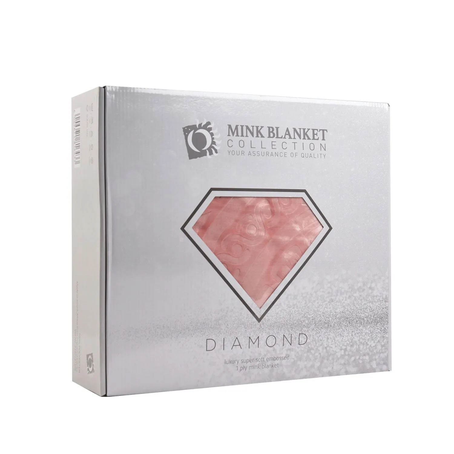 Sesli Mink Diamond 1 Ply Blanket Queen