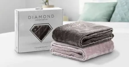 Sesli Mink Diamond 1 Ply Blanket Queen