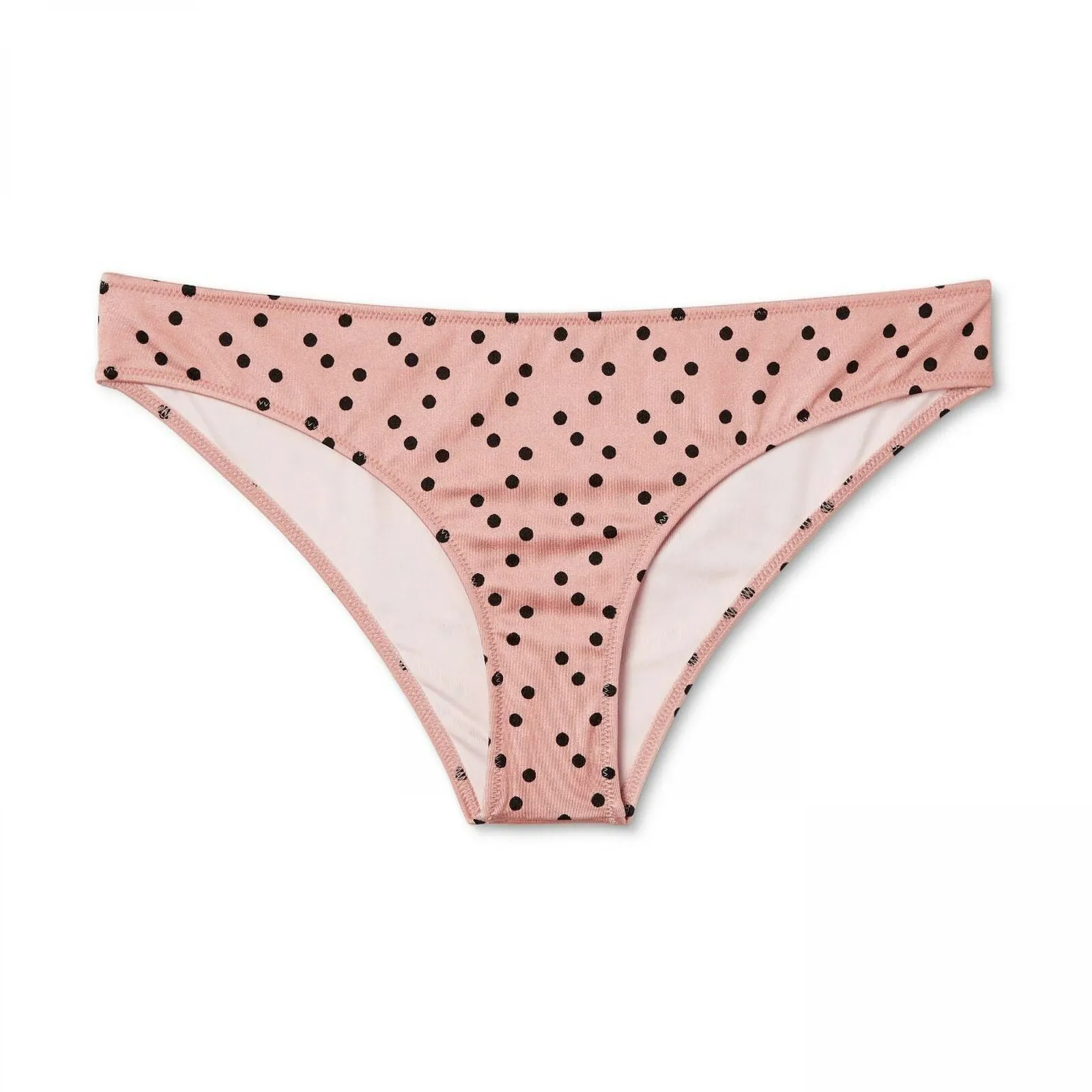 Shade & Shore Women's Sun Coast Polka Dot Cheeky Bikini Bottom