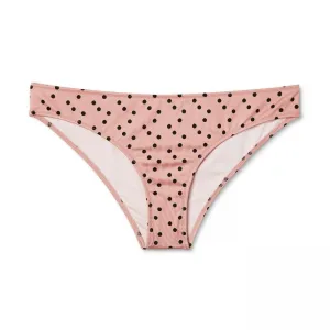 Shade & Shore Women's Sun Coast Polka Dot Cheeky Bikini Bottom