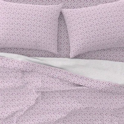 Sheet Set<br/> Pattern:  Bead <br/> Color: Raspberry
