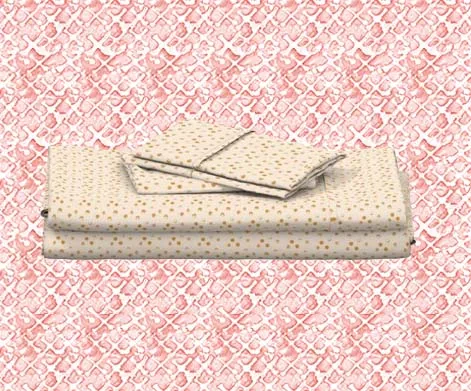 Sheet Set<br/> Pattern:  Bead <br/> Color: Spice