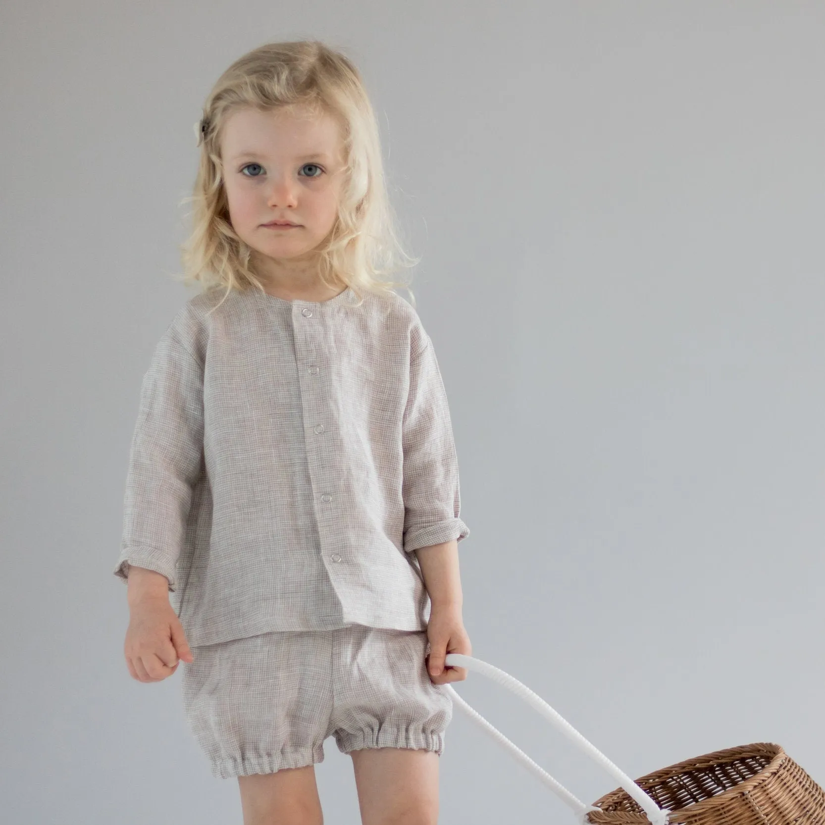 Short sleeved Shirt - Hemp Stripes