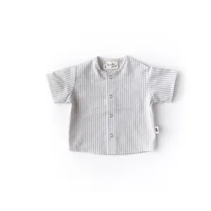Short sleeved Shirt - Hemp Stripes