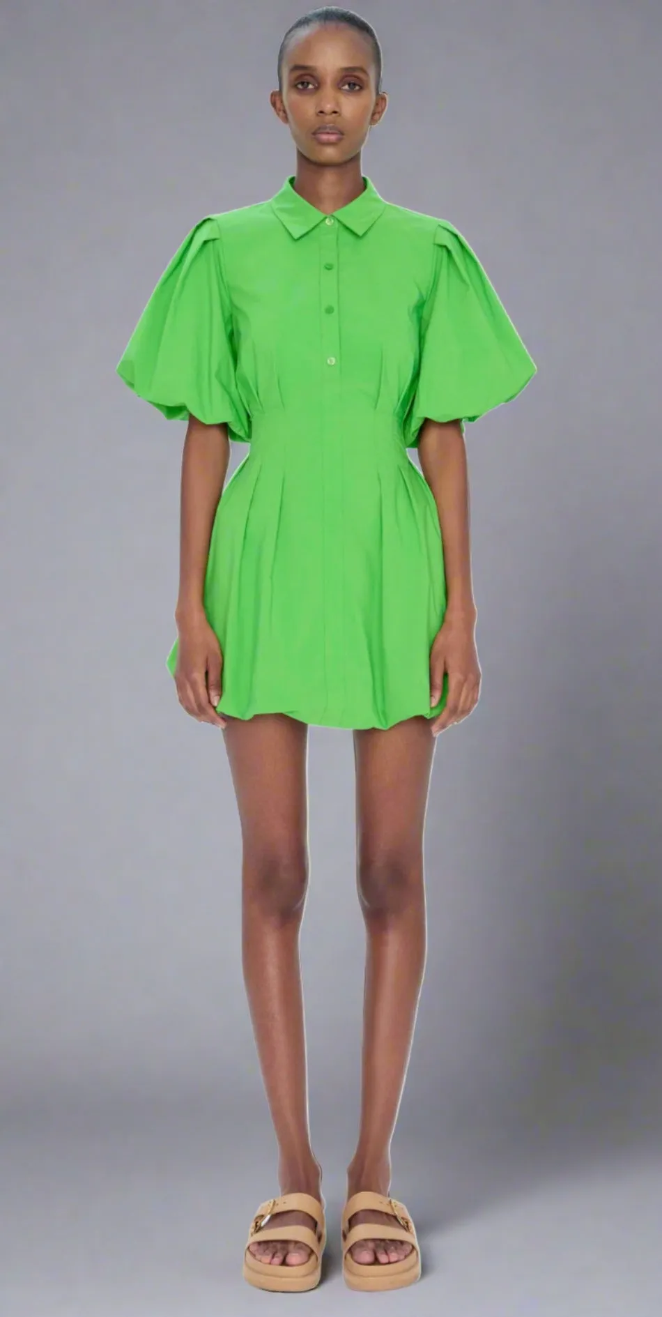 Simkhai CLEO DRESS- Parakeet