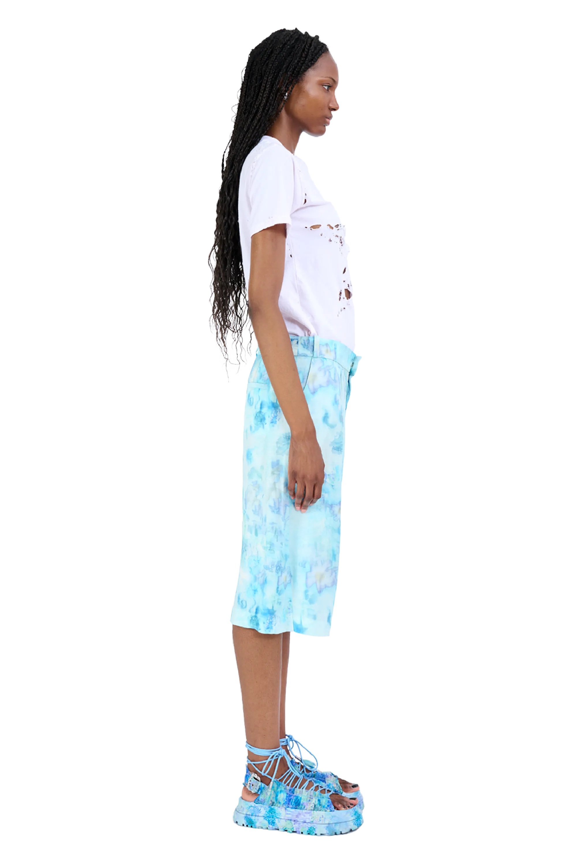 SKY SHADOW FLORAL DANTE SHORT