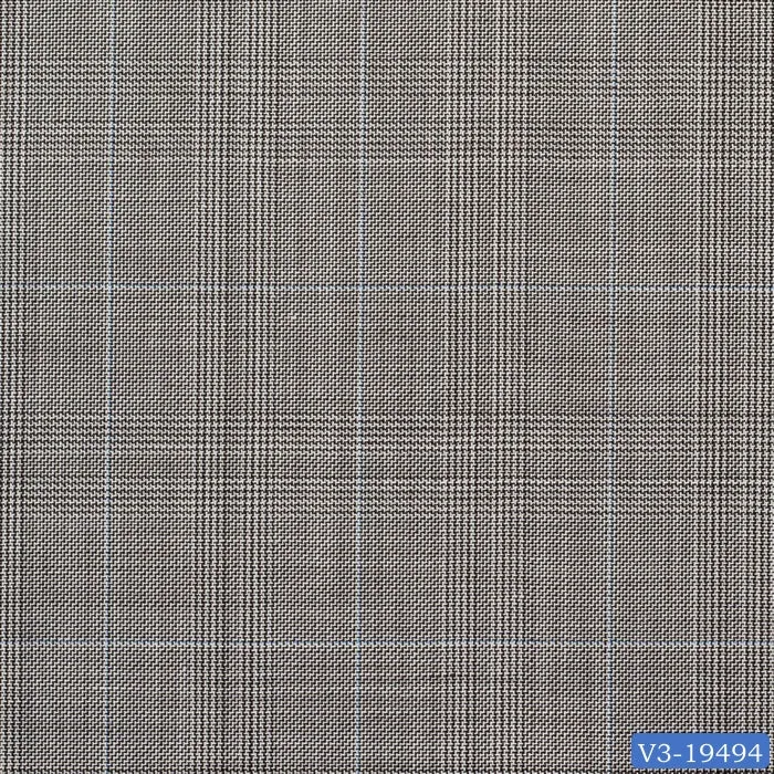 Smoke Grey Prince of Wales Check Suit
