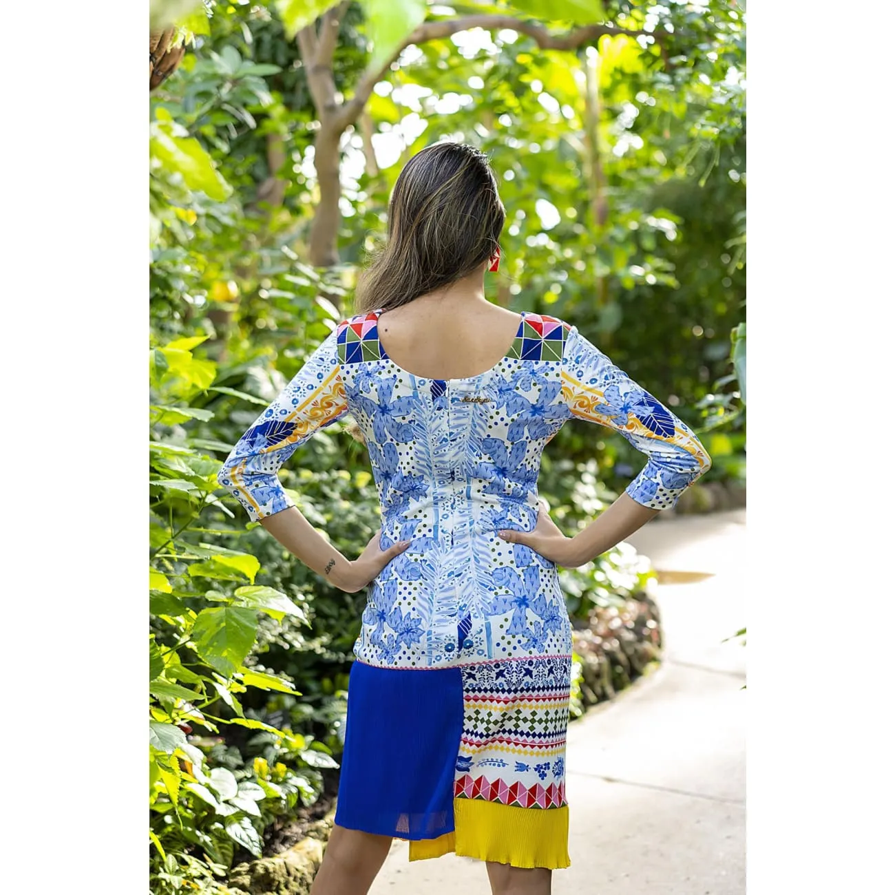 Sofia Pleated Dress