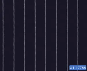 Space Blue With Light Stripe Suit