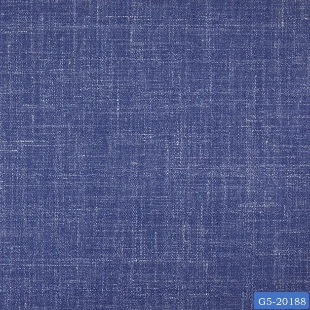 Steel Blue Linen Plain Pant