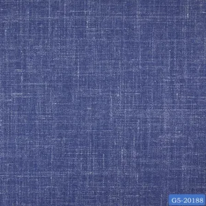 Steel Blue Linen Plain Vest