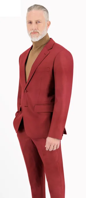 Strawberry Pink Plain Suit