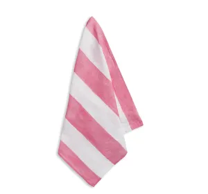 Stripe Linen in Rose Pink Napkin by Summerill & Bishop