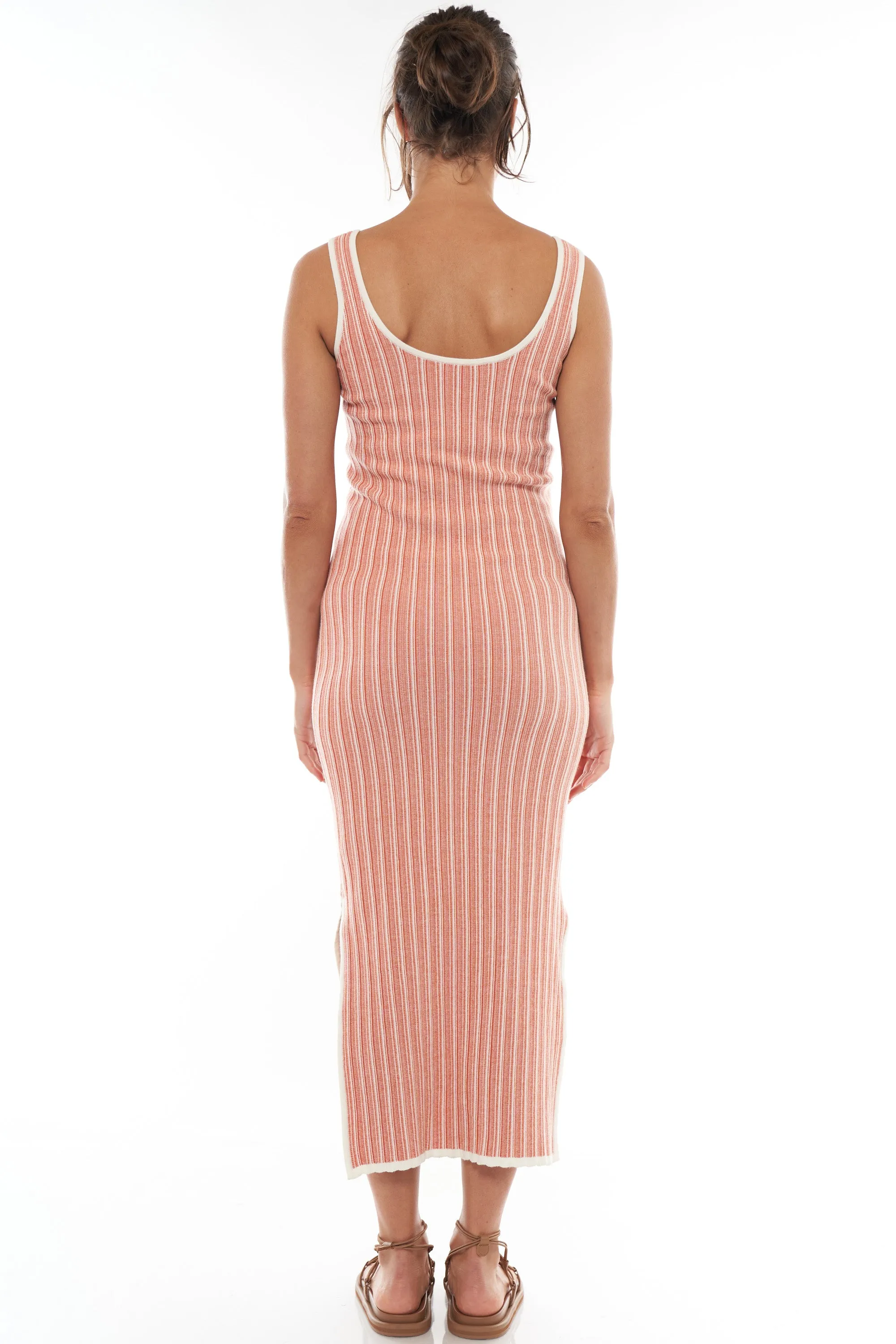 Sunset Column Knit Dress