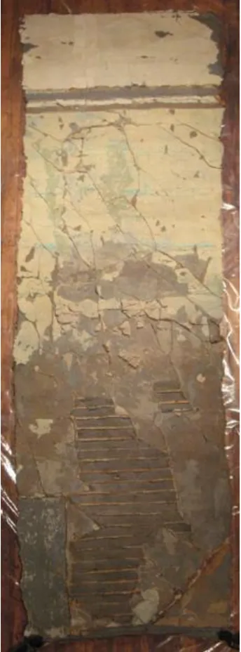 Takashi Horisaki, "Social Dress New Orleans — Interior Painted Plaster Wall III"