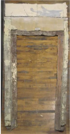 Takashi Horisaki, "Social Dress New Orleans — Interior Wall with Doorframe I"
