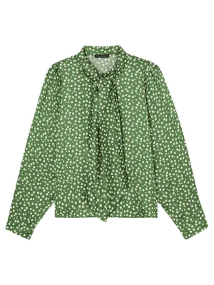 Tara Jarmon Candy Blouse in Cactus