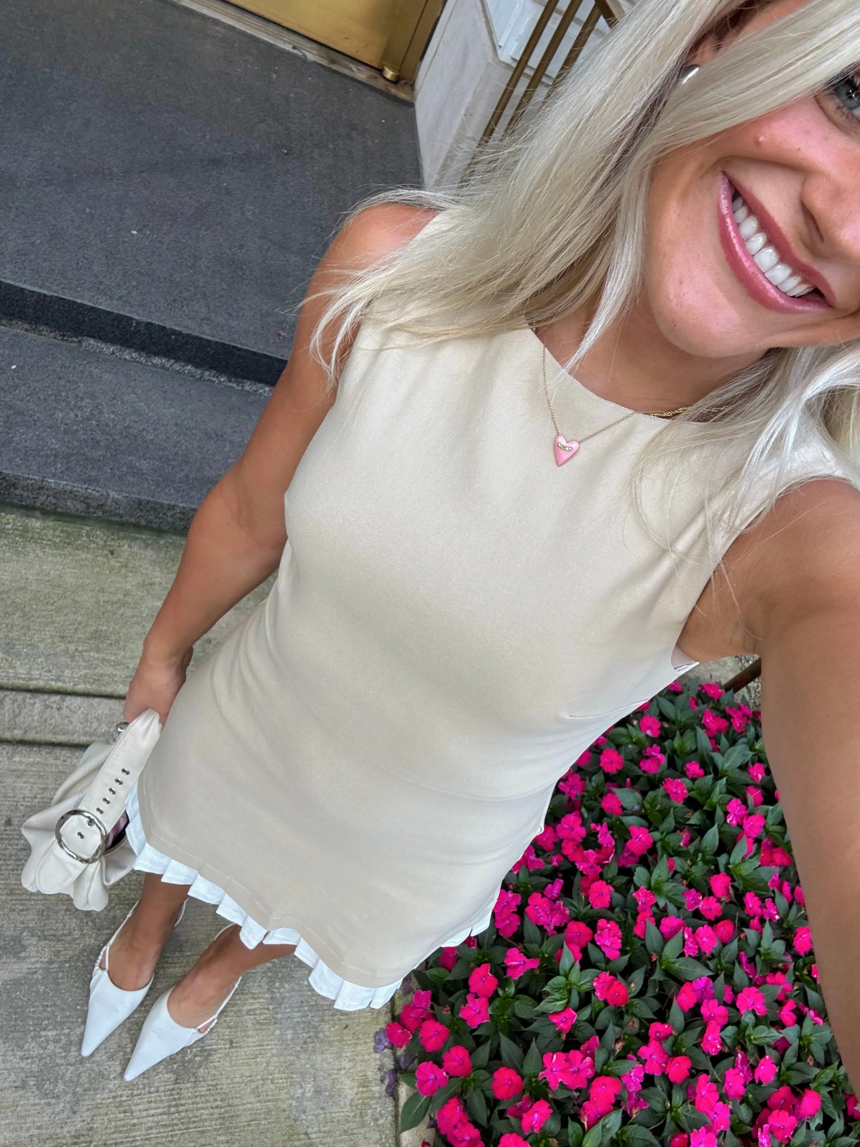 Tennis Club Dress // Tan *RESTOCKED*