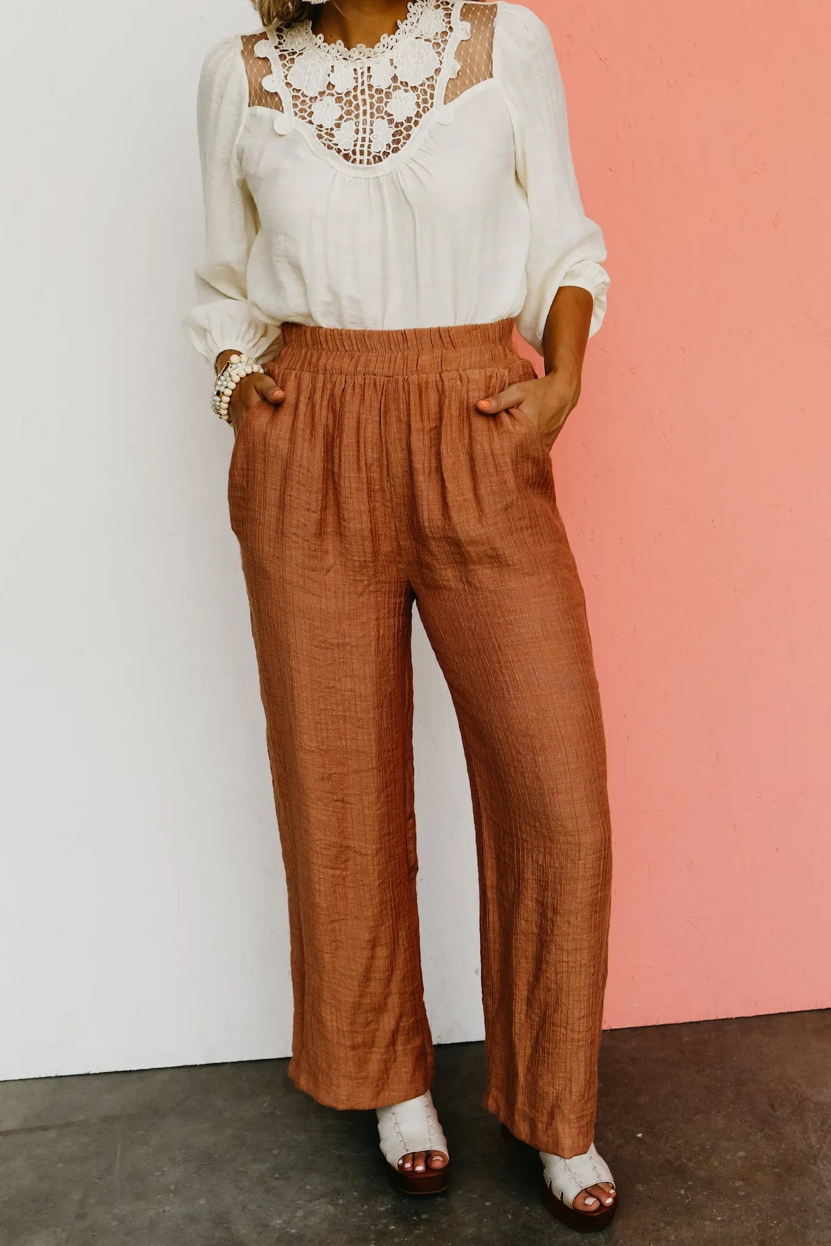 The Armando Wide Leg Pants  - FINAL SALE