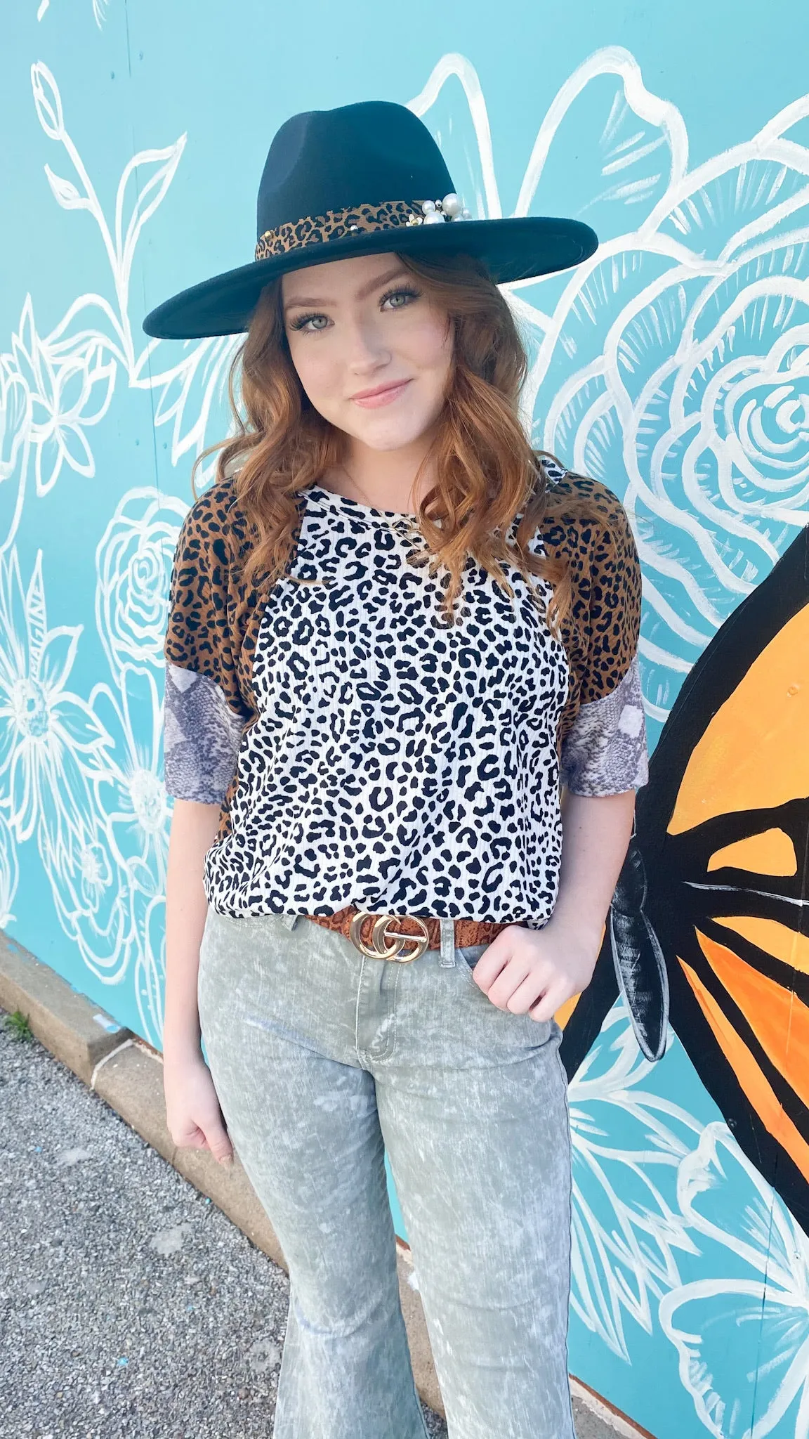 The Remix Top: White Multi