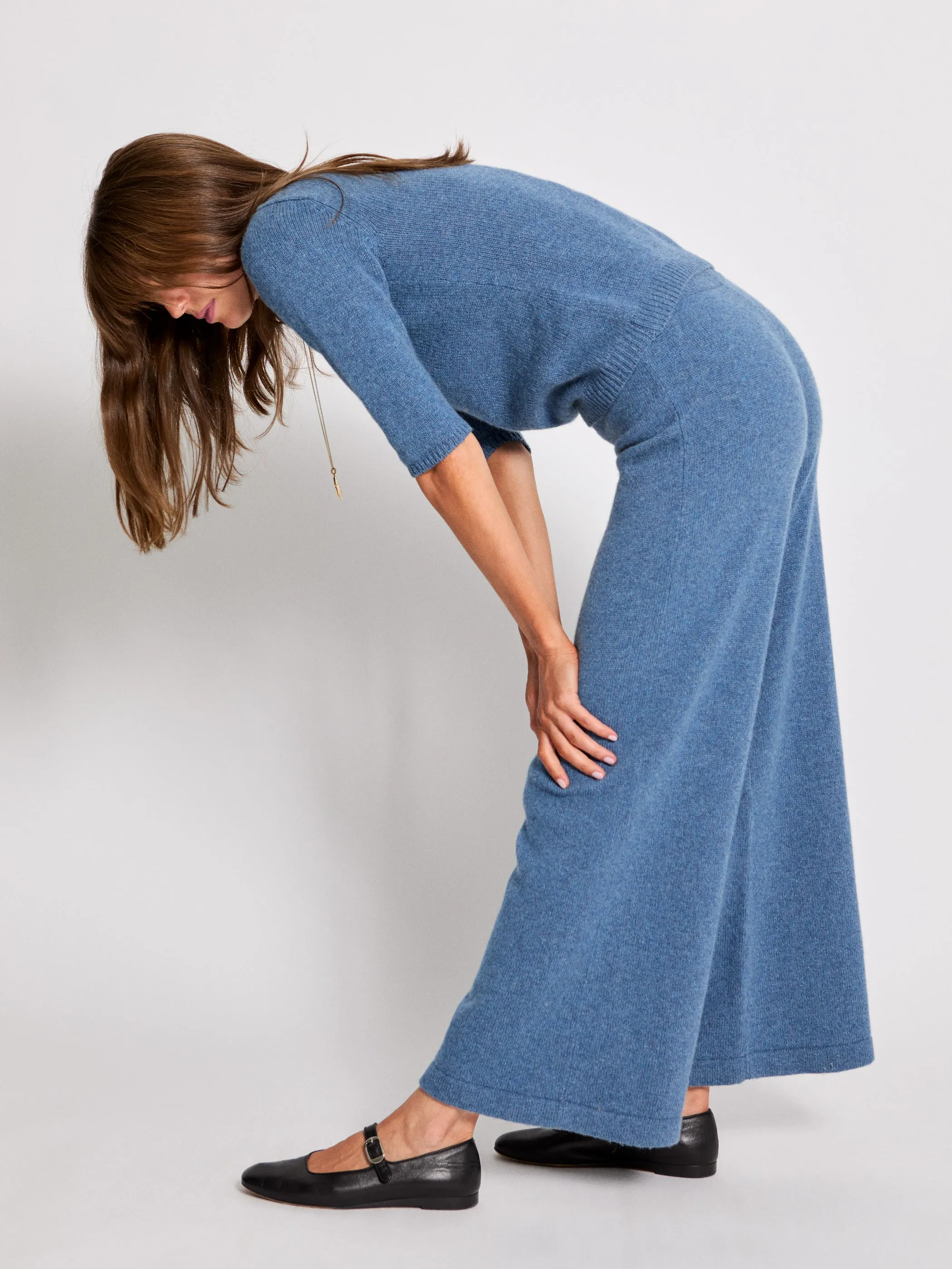 The Zephyra Flare Pants in Cashmere