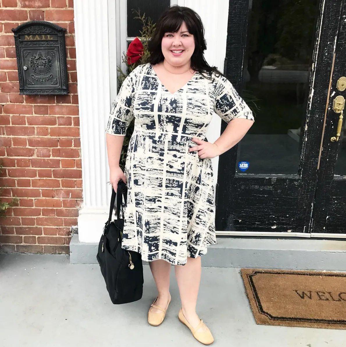 Turner Dress 12-28 printed pattern