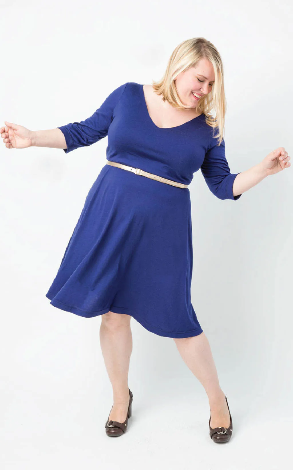 Turner Dress 12-28 printed pattern
