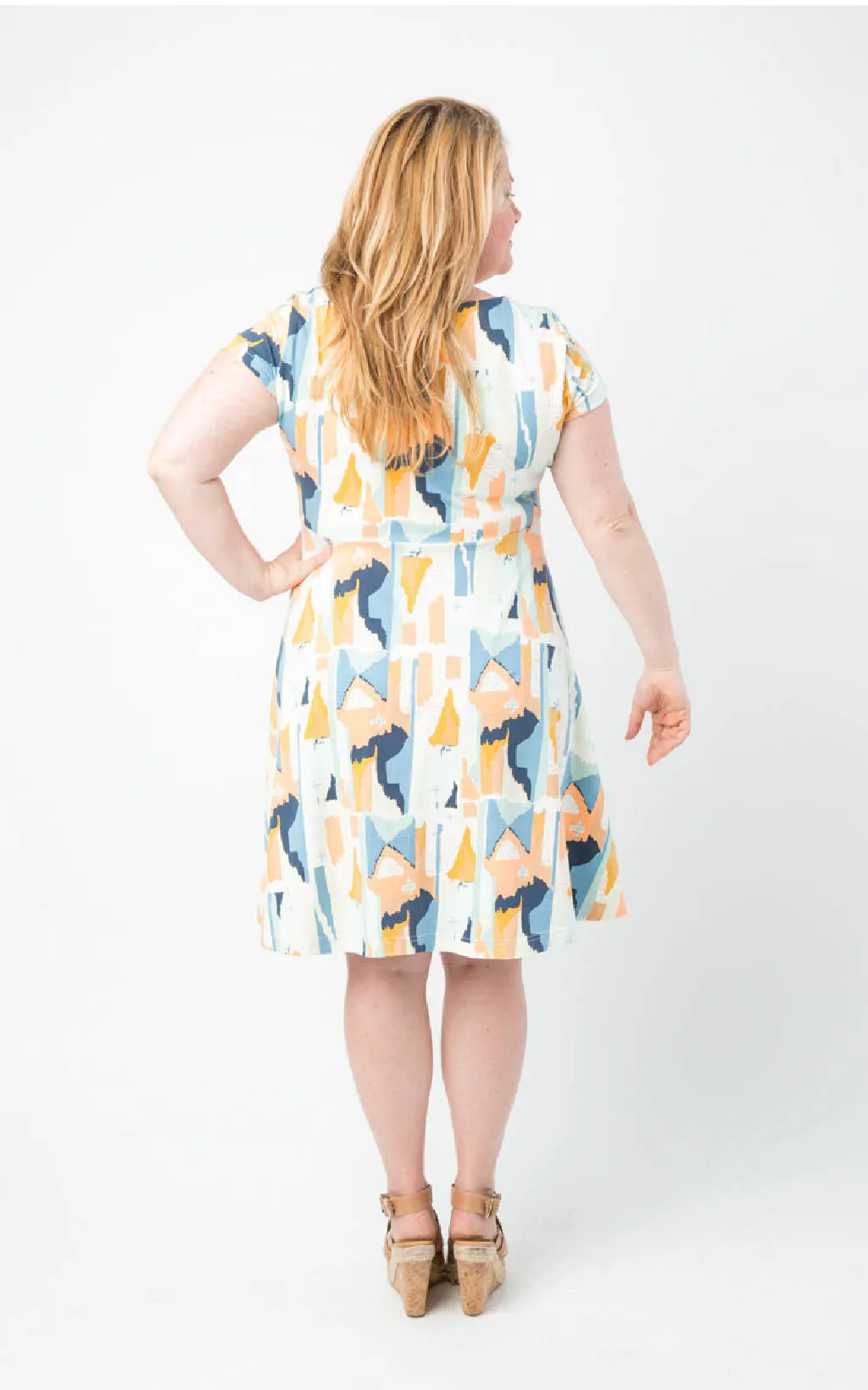 Turner Dress 12-28 printed pattern