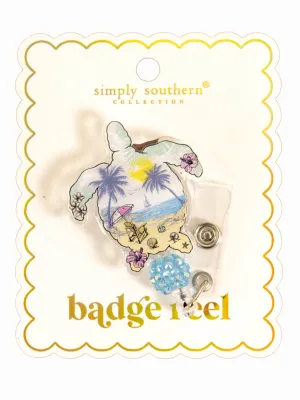 Turtle Badge Reel by Simply Southern