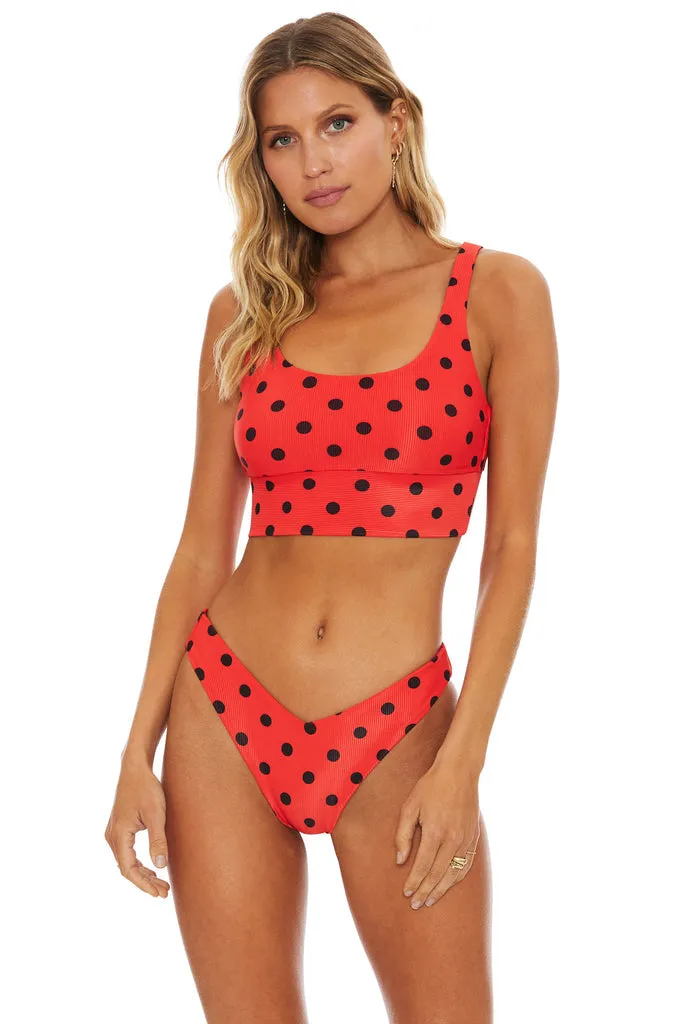 Vanessa Bottom Scarlett Polka Dot