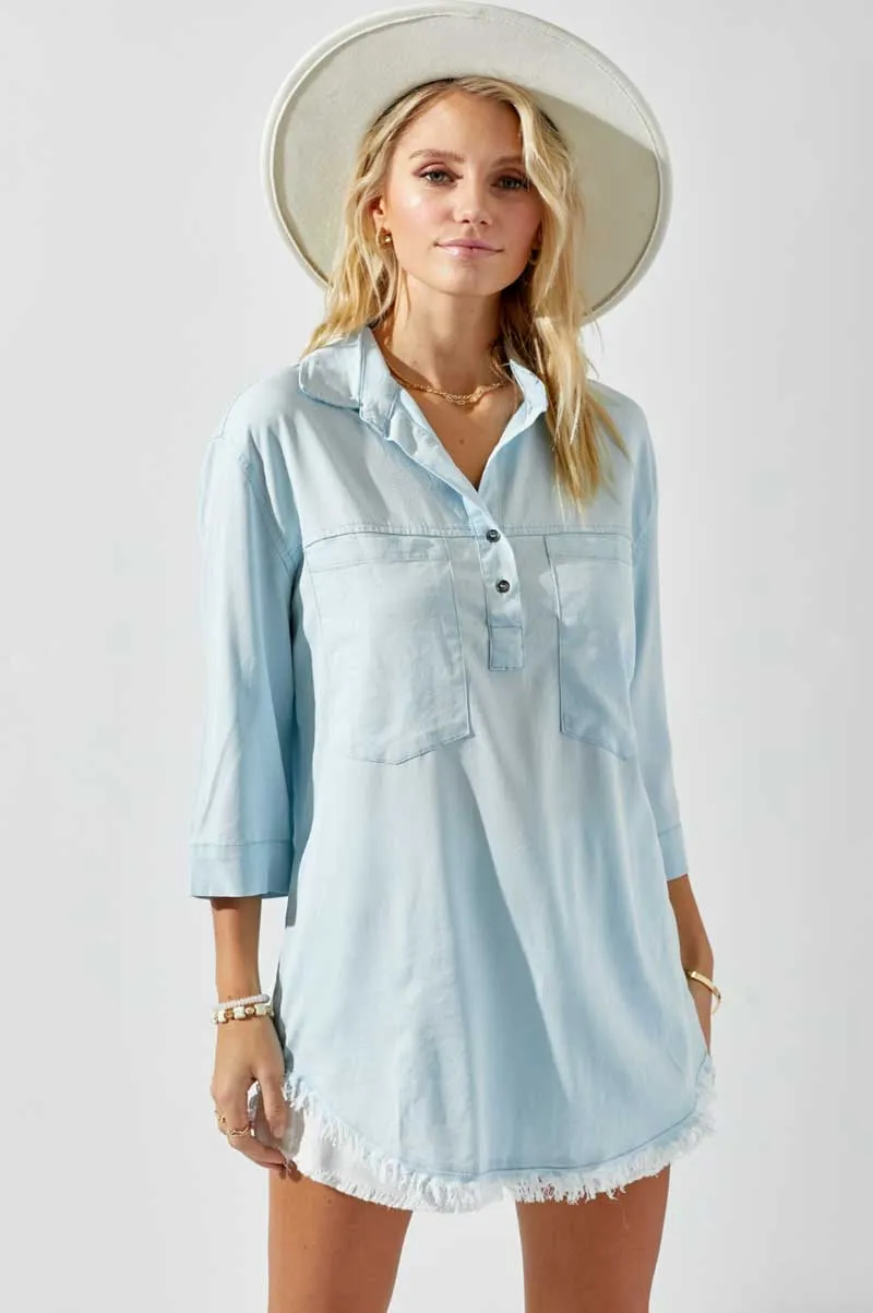 Vintage Denim Tunic
