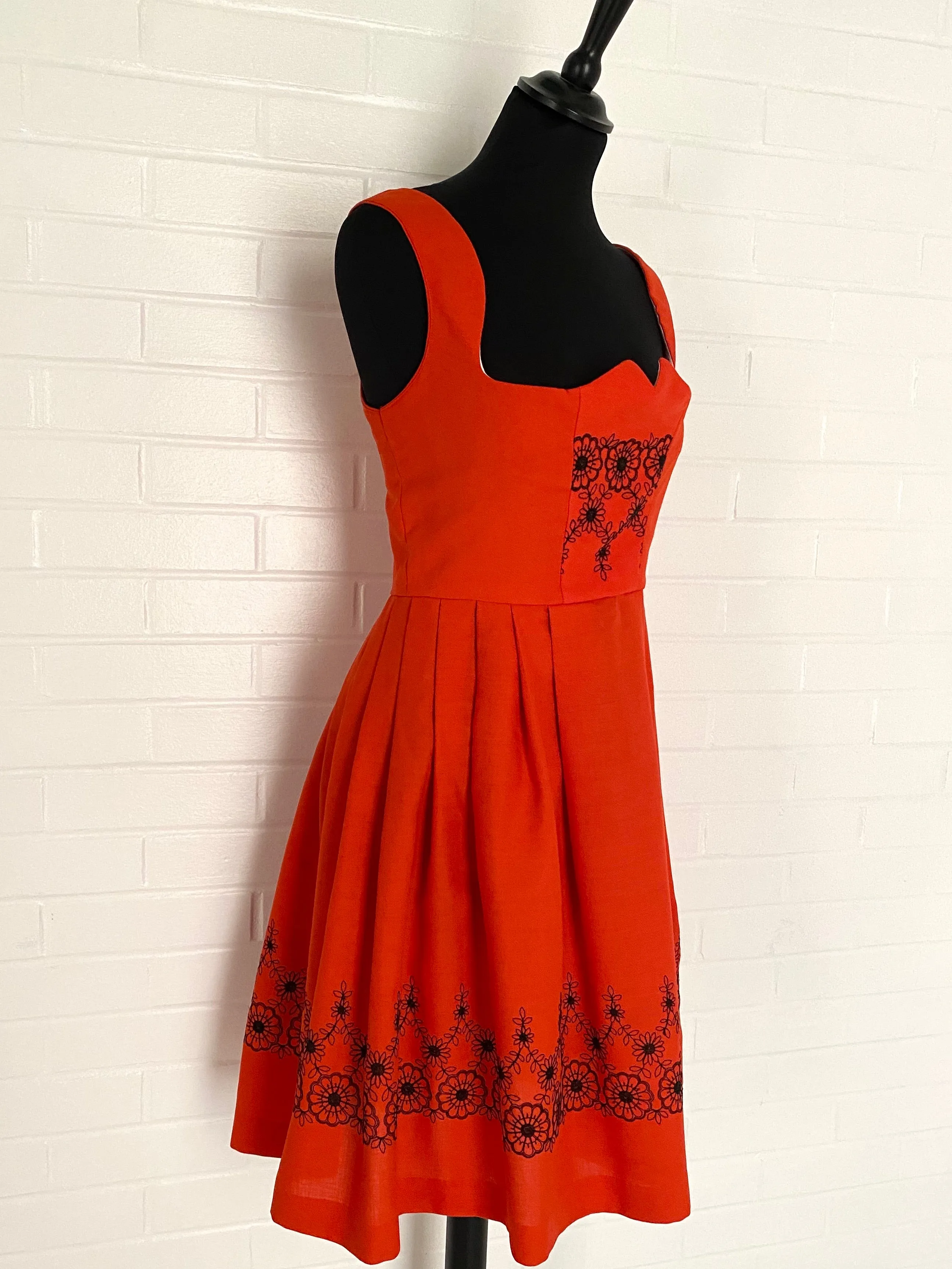 Vintage Drindl Dress from Tegernsee, Germany
