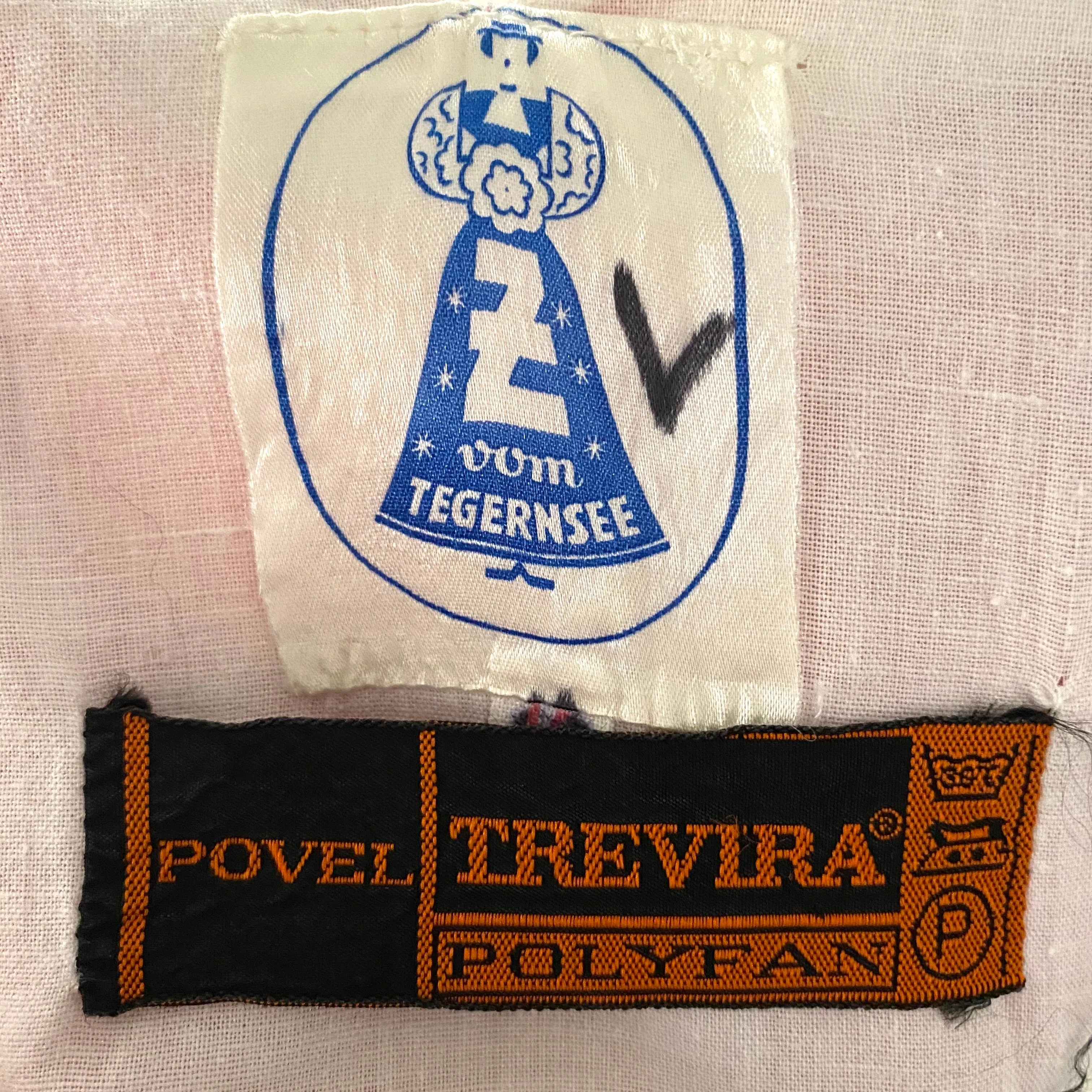 Vintage Drindl Dress from Tegernsee, Germany