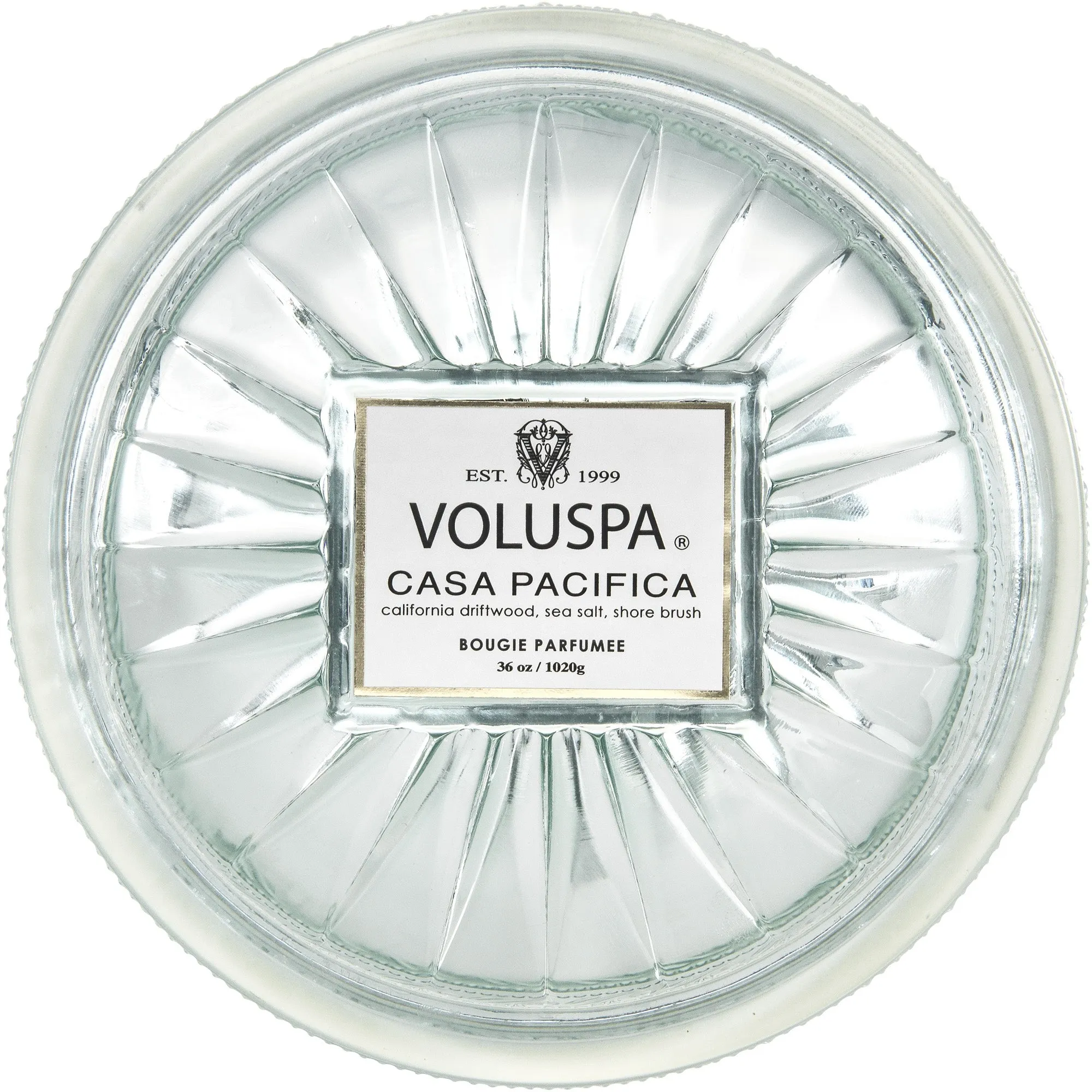 Voluspa Casa Pacifica 3 Wick Glass Candle 36 oz