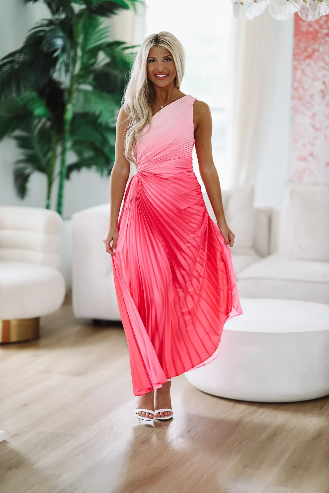 What Dreams Are Made of Maxi Dress - Pink