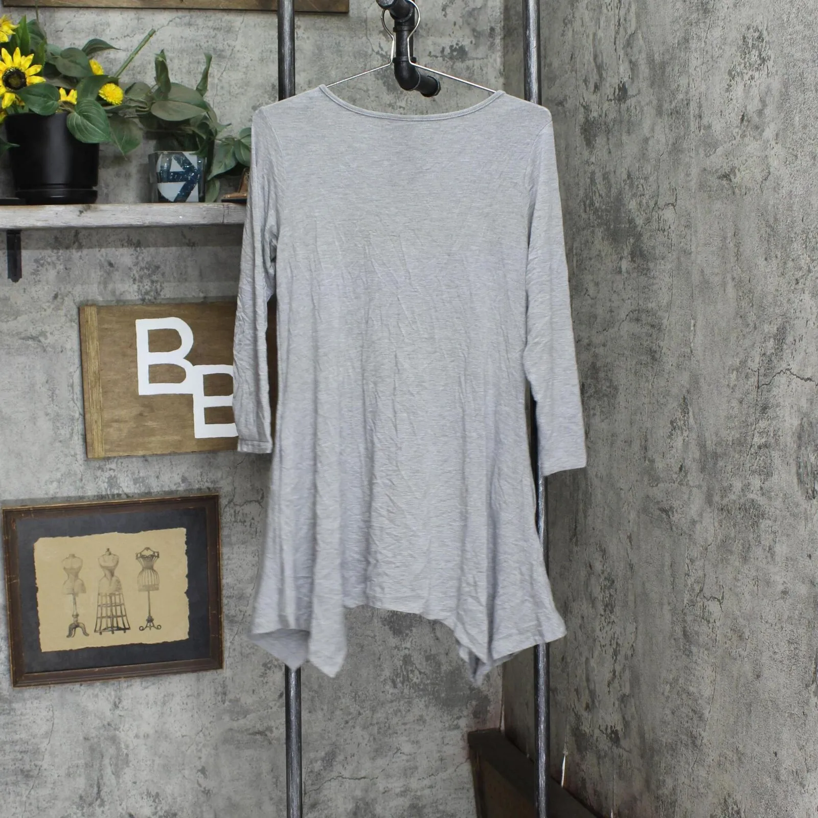 White Mark Women's Makayla Knit Tunic Top 1302-10-S