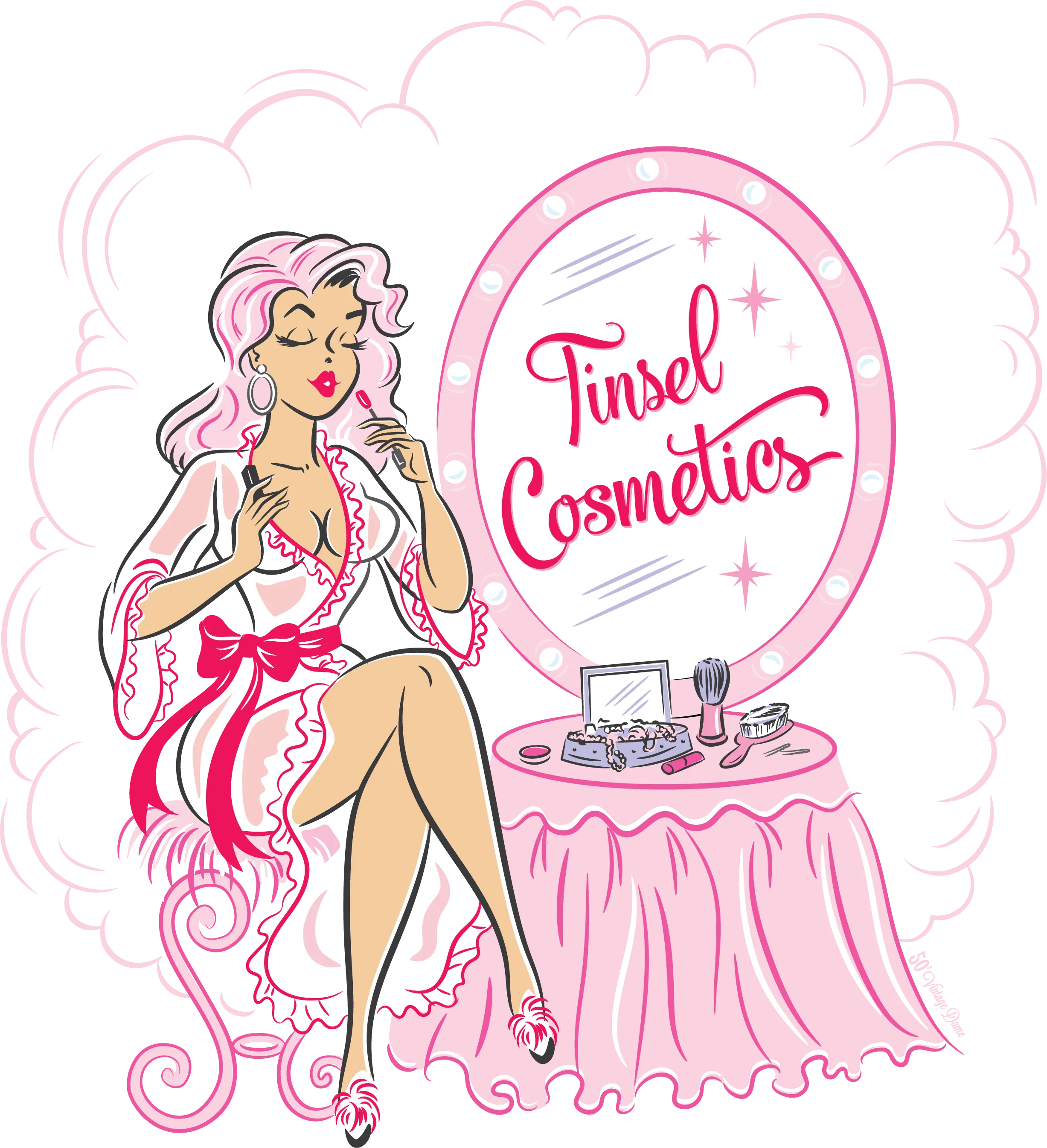 Women's Tinsel Cosmetics T-Shirt