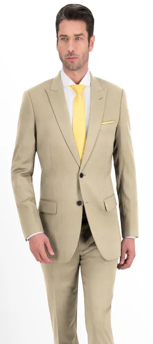 Yellow Tan Plain Jacket