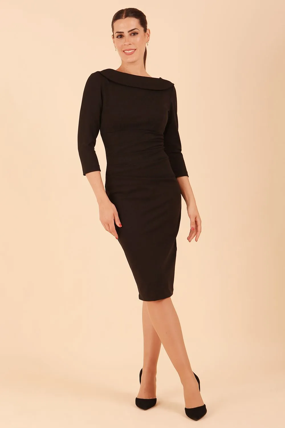 York 3/4 Sleeve Pencil Dress