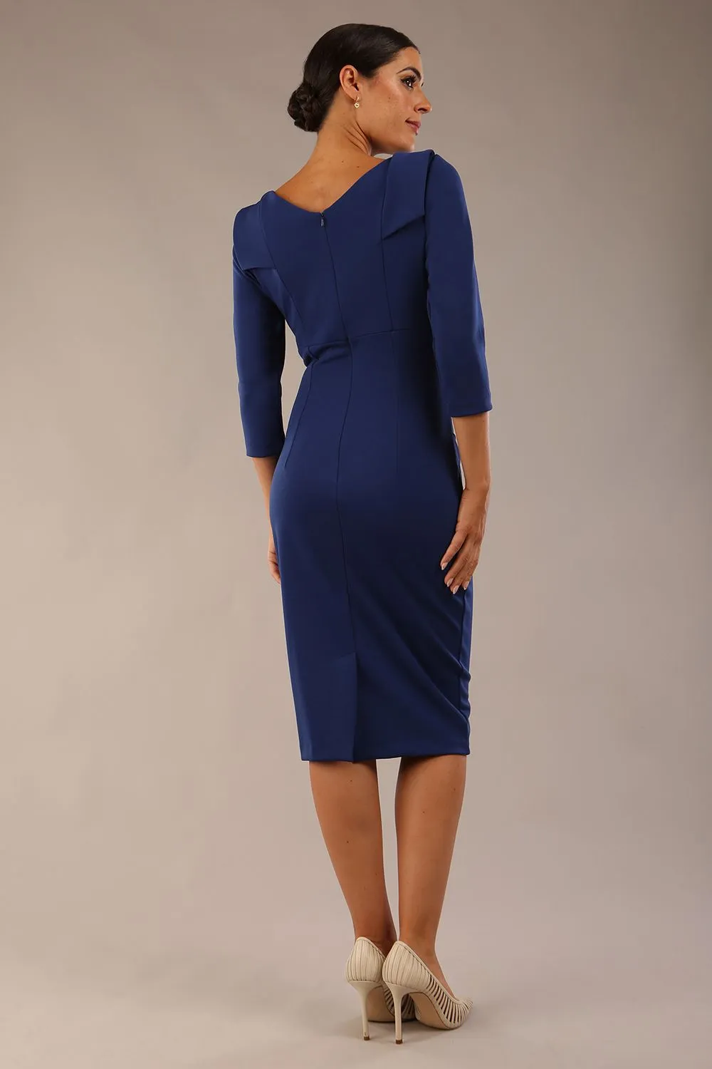 York 3/4 Sleeve Pencil Dress