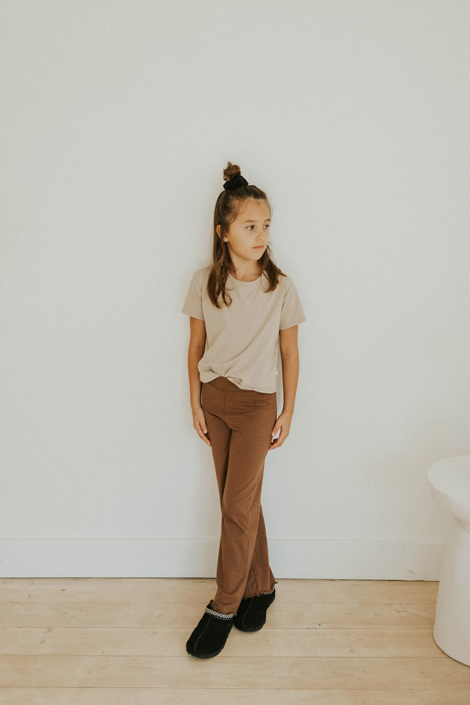 Youth Lettuce Hem Pants