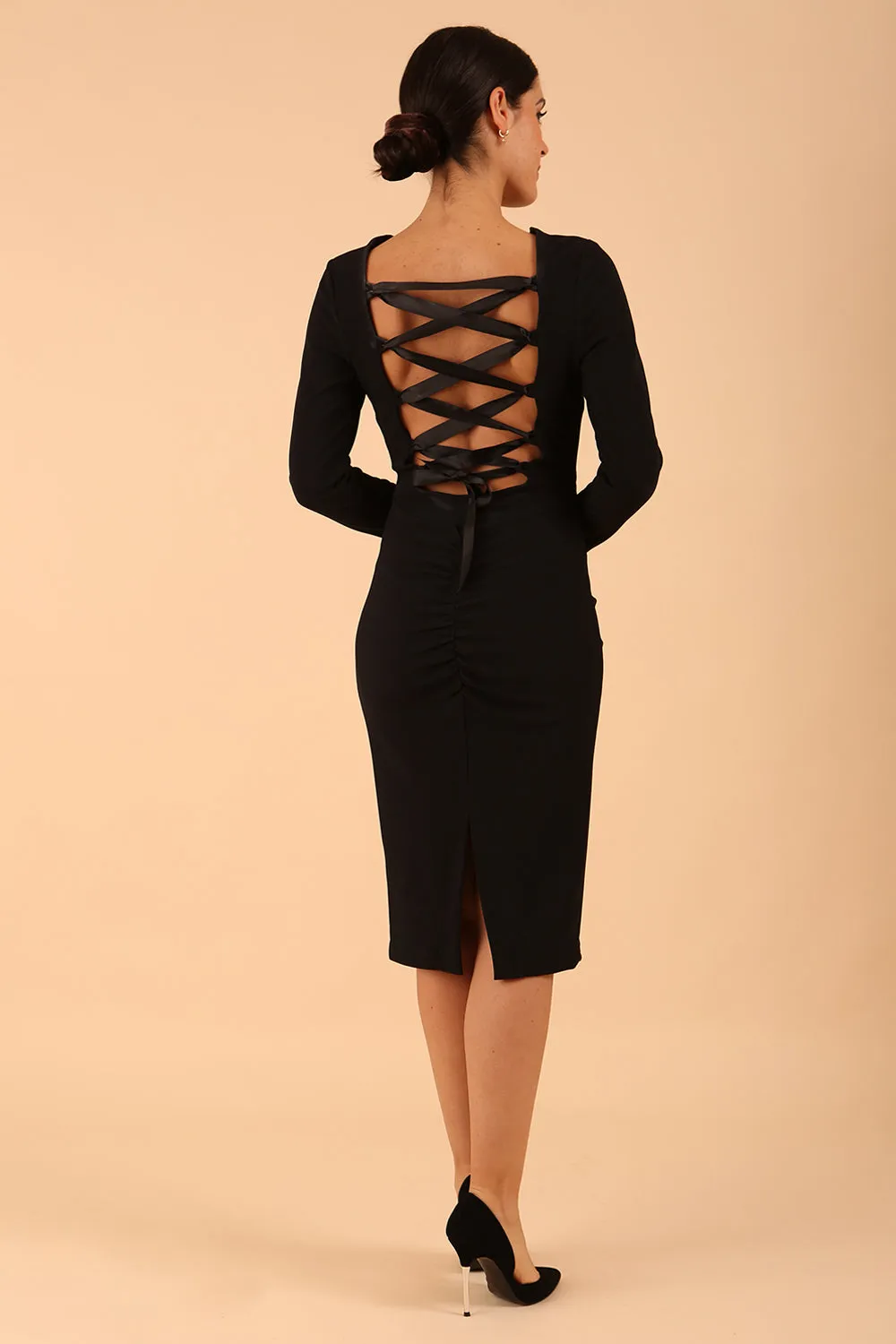 Zoey Sleeved Pencil Dress